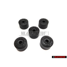 VW Originale SET 4 xwheel Dado Bullone Tappo & 1x Tappo di bloccaggio - Golf MK5