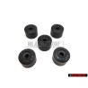 VW Originale SET 4 xwheel Dado Bullone Tappo & 1x Tappo di bloccaggio - Golf MK5