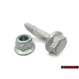VW Originale SET Anteriore Sospensione Strut pizzico Bolt & Dado - Golf MK4 Bora