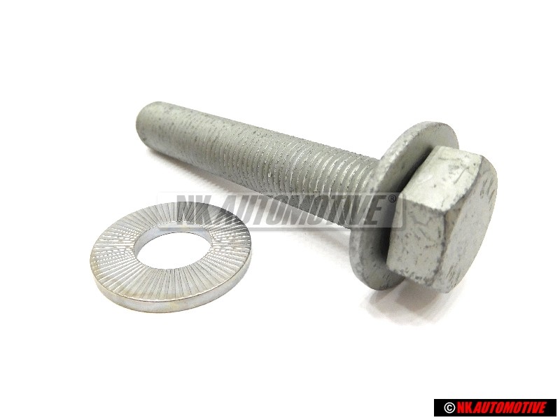 VW Originale SET Posteriore Ammortizzatore Bolt & Rondella - Golf MK6 4 Motion