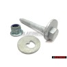 VW Originale SET Superiore Sospensione Posteriore Eccentrico - Golf MK5/6