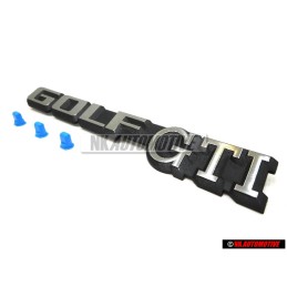 VW Originale SET Golf Gti Boot Badge Con 3 Fixing Clips - Golf MK2 Clipper