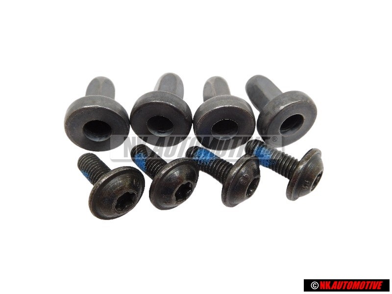 VW Originale KIT di Riparazione Bulloni e Dadi Cap