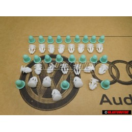 VW Originale Kit Di Riparazione Per Porte Moldings Grommets Clips - Golf MK2