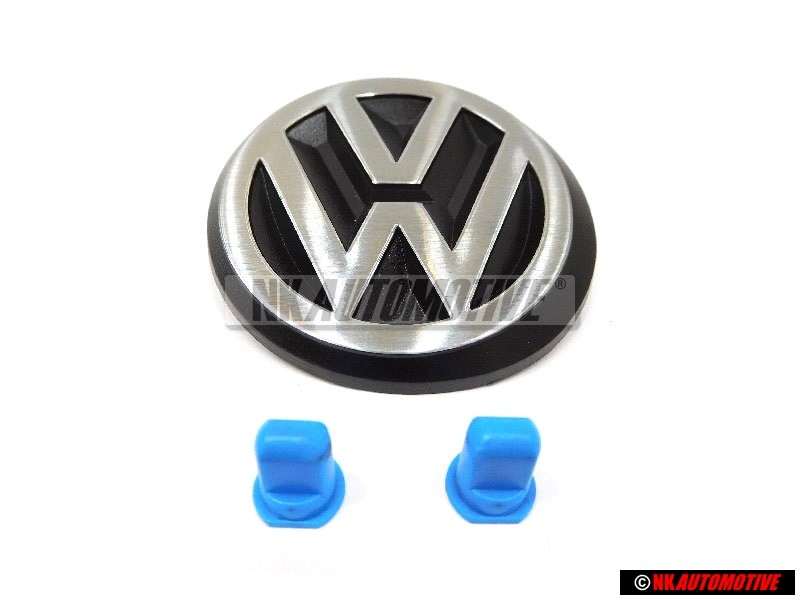 VW Originale Set Boot Badge Emblem Con Fissaggio Clip - Golf Cabriolet MK1