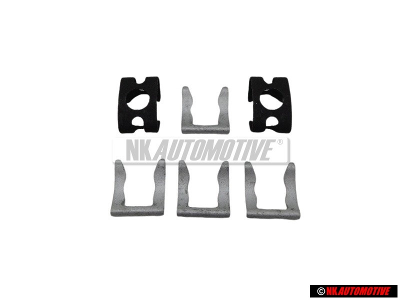 VW Originale KIT di Riparazione Tubi freno che mantengono le clip VW Originale KIT di Riparazione Tubi freno che mantengono le clip