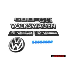VW Originale SET Posteriore Scritta - Golf Cabriolet MK1