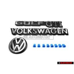 VW Originale SET Posteriore Scritta - Golf Cabriolet MK1 Golf MK2