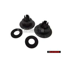 VW Originale Kit Di Riparazione Per Paraurti Clips Washers - Golf 2 1989-92