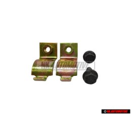 VW Originale Kit Di Riparazione Stabilizzatore Morsetto Anteriore - Golf MK2