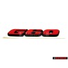 VW Originale Scritta Nero Satinato/Rosso Marte - 357853675 QS2