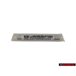Audi Originale QUATTRO Posteriore Logo Emblema Scritta Cromo - 8D5853737F 2ZZ
