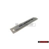 Audi Originale QUATTRO Posteriore Logo Emblema Scritta Cromo - 8D5853737F 2ZZ