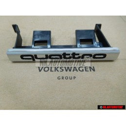 Audi Originale QUATTRO Fronte Logo Emblema Scritta Cromo - 8L0853736B 2ZZ