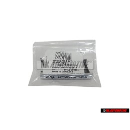 Audi Originale QUATTRO Fronte Logo Emblema Scritta Cromo - 8L0853736B 2ZZ