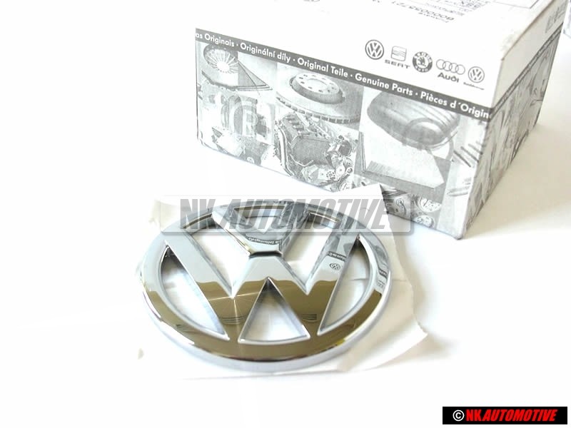 VW Originale Posteriore Logo Emblema Simbolo Cromo - 1K8853630B 739