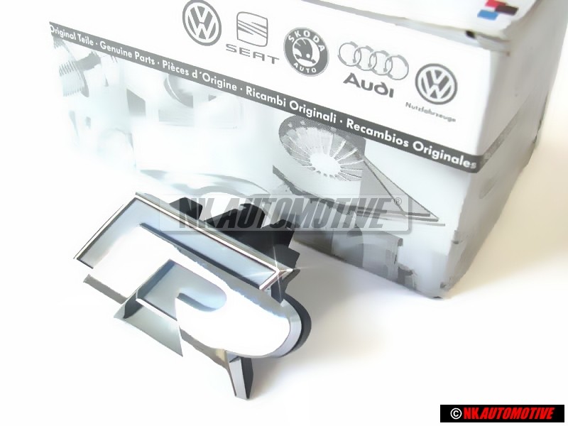 VW Originale R LINE Fronte Logo Emblema Scritta Cromo - 1K8853679B FXC