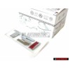 VW Originale TSI Posteriore Logo Emblema Scritta Cromo Rosso - 5K0853675M GQF