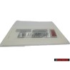 VW Originale TSI Posteriore Logo Emblema Scritta Cromo Rosso - 5K0853675M GQF