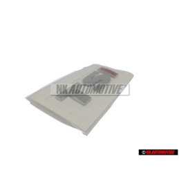 VW Originale TSI Posteriore Logo Emblema Scritta Cromo Rosso - 5K0853675M GQF