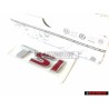 VW Originale TSI Posteriore Logo Emblema Scritta Cromo Rosso - 5K0853675N GQF