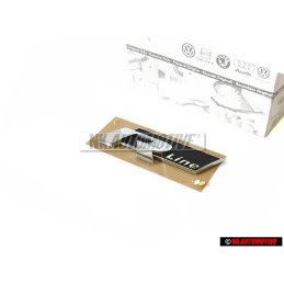 VW Originale R LINE Lato Logo Emblema Simbolo Cromo - 5K0853688A FXC