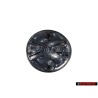 VW Originale Posteriore Logo Emblema Simbolo Nero Bianco - 191853601B QK6