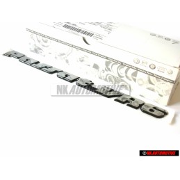 VW Originale PASSAT VR6 Posteriore Logo Emblema Scritta Cromo - 3A0853687N Z10