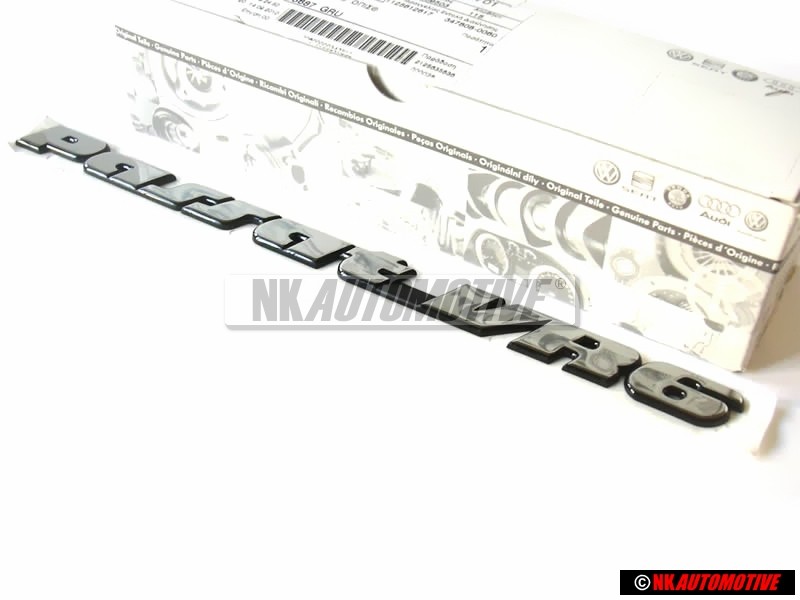 VW Originale PASSAT VR6 Posteriore Logo Emblema Scritta Cromo - 3A0853687N Z10