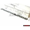 VW Originale PASSAT VR6 Posteriore Logo Emblema Scritta Cromo - 3A0853687N Z10