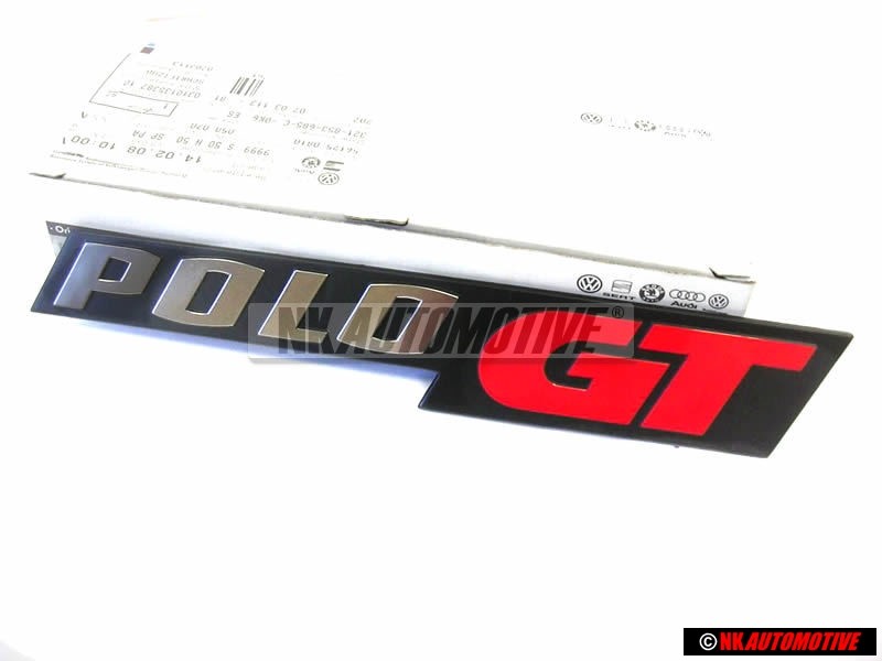 VW Originale POLO GT Posteriore Logo Emblema Scritta - 861853750