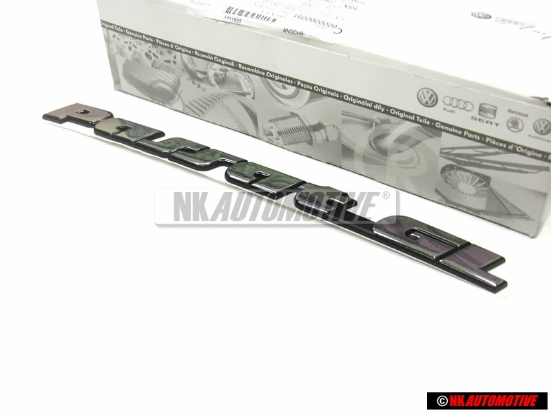 VW Originale PASSAT GL Posteriore Logo Emblema Scritta Cromo - 3A0853687J Z10