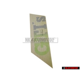VW Originale Scritta Pellicola Verde/Pink - 191853427 BRA