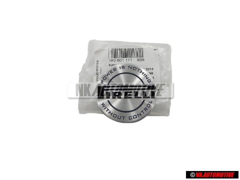 VW Originale Cappuccio Di Copertura Nero Satinato - 1K0601171 9B9