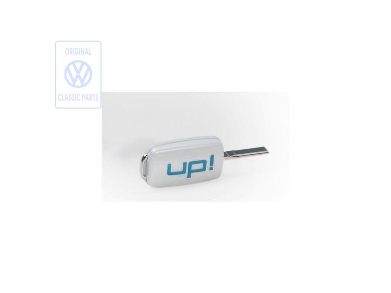 VW Originale Copertura Chiave Bianco/Blu - 1S0087012C TL8