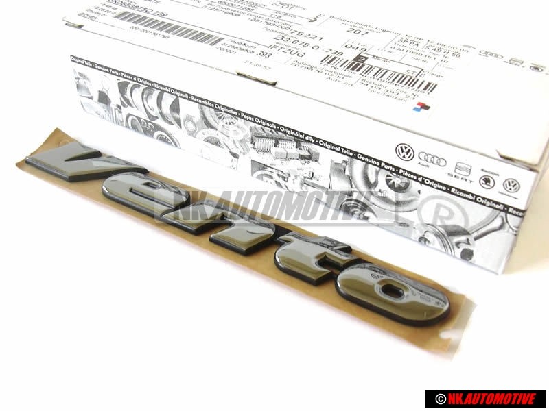 VW Originale VENTO Posteriore Logo Emblema Scritta Cromo - 1H5853687R Z10