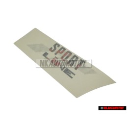 VW Originale Scritta Pellicola Nero/Rosso - 155853901D BYP