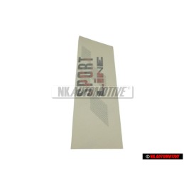 VW Originale Scritta Pellicola Nero/Rosso - 155853901D BYP