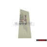 VW Originale Scritta Pellicola Nero/Rosso - 155853901D BYP