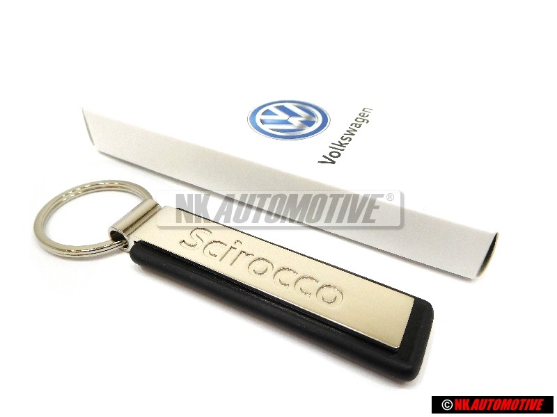 VW Originale Portachiavi Argento/Nero - 000087010H YPN