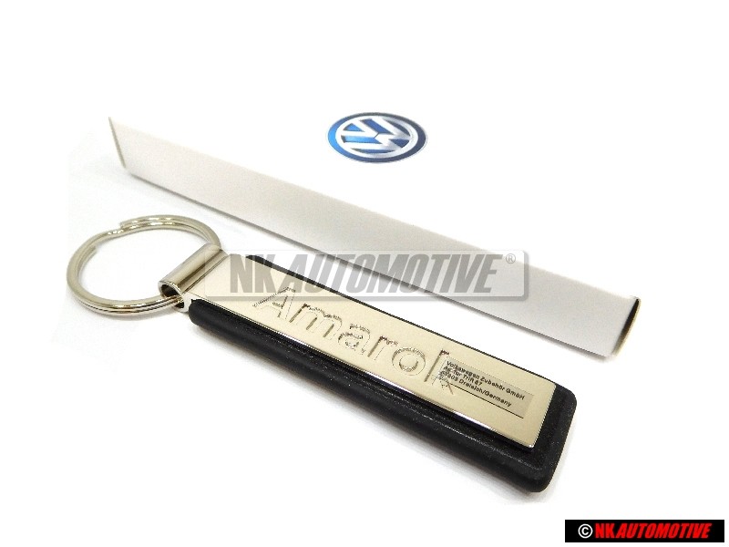 VW Originale Portachiavi Argento/Nero - 000087010L YPN