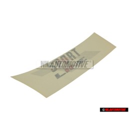 VW Originale Scritta Pellicola Nero/Rosso - 155853902C BYP