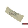 VW Originale Scritta Pellicola Nero/Rosso - 155853902C BYP