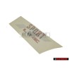 VW Originale Scritta Pellicola Rosso/Nero - 155853901D BYQ