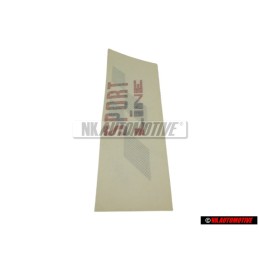 VW Originale Scritta Pellicola Rosso/Nero - 155853901D BYQ