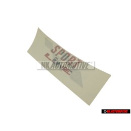 VW Originale Scritta Pellicola Rosso/Nero - 155853902C BYQ