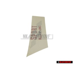 VW Originale Scritta Pellicola Rosso/Nero - 155853902C BYQ