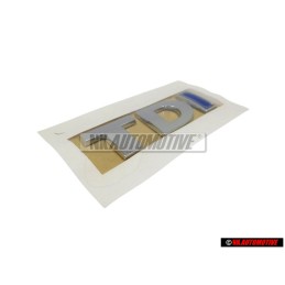 VW Originale TDI Posteriore Logo Emblema Scritta Cromo Blu - 5K0853675AJHCE