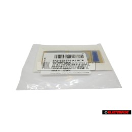 VW Originale TDI Posteriore Logo Emblema Scritta Cromo Blu - 5K0853675AJHCE