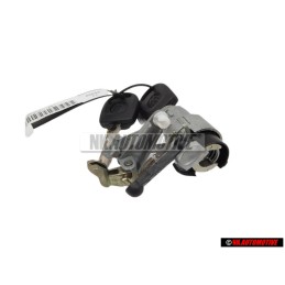 VW Originale Cilindro Serratura Con Chiavi E Scatola - 1J6827297G